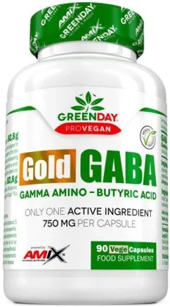 Аминокислота Amix GreenDay ProVegan GABA 90 веган капсул (8594159534124)