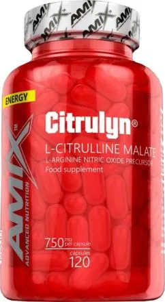 Аминокислота Amix CitruLyn 750 мг 120 капсул (8594159534650)