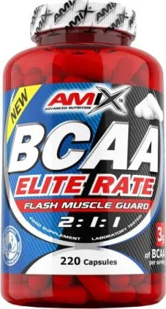 Амінокислота Amix BCAA Elite Rate 220 капсул (8594159531789)