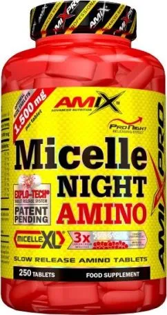 Аминокислота Amix AmixPro Amino Night Micelle 250 таблеток (8594159539945)