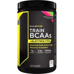 Комплекс BCAA R1 (Rule One) Train BCAAs + Electrolytes 450 г Арбуз (837234107591)