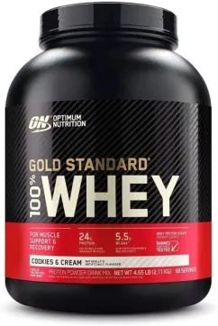 Протеин Optimum Nutrition Gold Standard 100% Whey 2.27 кг Caramel toffee fudge (748927026856)