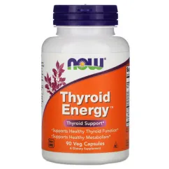 Витамины и минералы Now Foods Thyroid Energy 90 веган капс