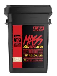 Гейнер Mutant Mass Extreme 2500 10 кг Vanilla (811662026624)