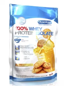 Протеїн Quamtrax 100% Whey Isolate 2 кг Печиво-крем (8436046974586)