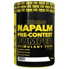 Передтренувальний комплекс Fitness Authority Napalm Pre-Contest ( pumped stimulant free) 350 г манго-лимон (5902448247786)