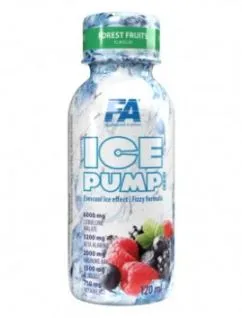 Предтренировочный комплекс Fitness Authority Ice Pump Juice Shot 120 мл лесные фрукты 1/12 (5902448266251)