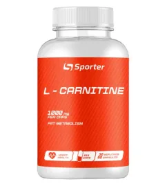 Жироспалювач Sporter L- Carnitine 1000mg - 60 капсул (4820249721032)