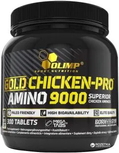 Амінокислота Olimp Chiken-Pro Amino 9000 mega 300 табеток (5901330054082)