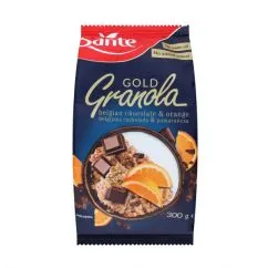 Заменитель питания GO ON Nutrition Granola Gold with Chocolate and Orange 300 г (5900617037176)