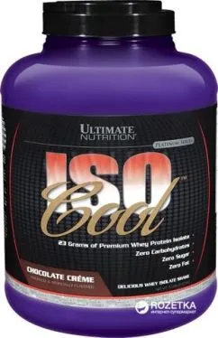 Протеїн Ultimate Nutrition IsoCool 2.27 кг Vanilla (99071002594)
