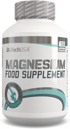 Мінерали BiotechUSA Natural Magnesium 350 120 капс. (5999076208906)