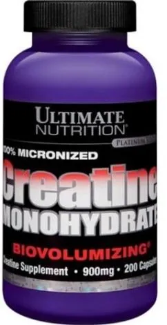 Креатин Ultimate Nutrition Creatine Monohydrate 200 капсул Natural (99071000538)