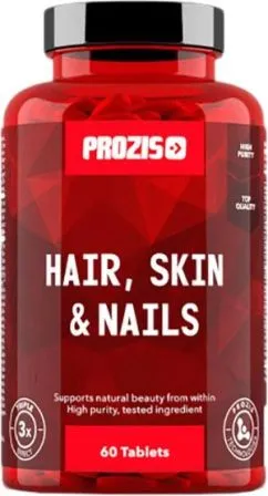 Вітаміни і мінерали Prozis Hair, Skin & Nails 60 таб. (5600380893329)