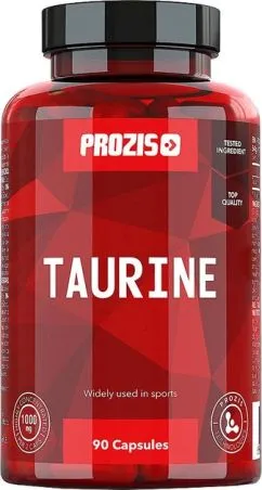 Аминокислота Prozis Taurine 1000 мг 90 капсул (5600826204429)