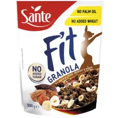 Замінник харчування GO ON Nutrition Granola Fit 300 г Nuts Cocoa (5900617037190)