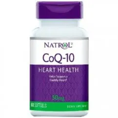Вітаміни Natrol CoQ-10 50mg 60 софт гель (91603002850)