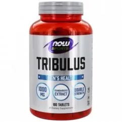 Стимулятор тестостерона Now Foods TRIBULUS 1000 мг 180 таблеток (733739022714)