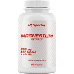 Мінерали Sporter Magnesium Citrate 90 таб (4820249721674)