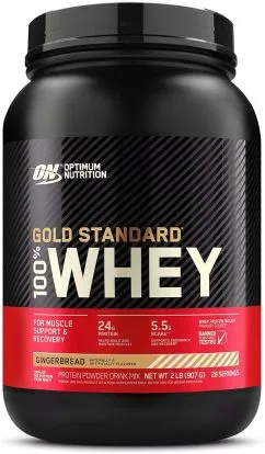 Протеїн Optimum Nutrition 100% Whey Gold Standard 909 г Gingerbread (748927061215)