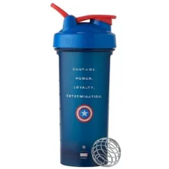 Шейкер Blender Bottle Classic Loop Pro 820 мл Marvel Captain America (847280076826)