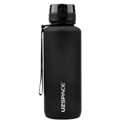 Бутылка для воды UZspace 3056 1500 мл (черная) (6955482333556)