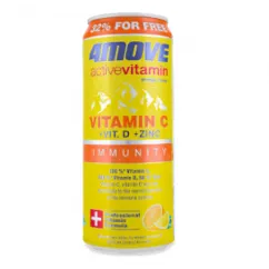 Ізотонік 4MOVE ActiveVitamin Vitamins C+D+ZINK апельсин 330 мл 06/2024 (5900552077732)