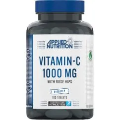 Витамины Applied Nutrition Vitamin C 1000 mg + Rosehips 100 таб 04/2024 (634158530760)