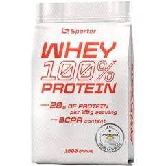 Протеин Sporter Whey 100% Protein 1 кг Капучино