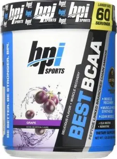 Аминокислота BPI BEST BCAA 600 г Grape (811213029623)