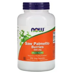 Натуральна добавка Now Foods Saw Palmetto Extract 550 мг 250 веган капс (733739047489)