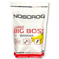 Гейнер Nosorog Gainer Big Boss Банан 1500 г (2000000001203)