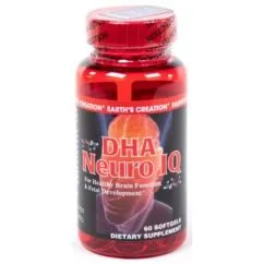 Вітаміни Earth's Creation DHA Nuero IQ 60 софт гель (608687002203)
