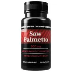 Натуральна добавка Earth's Creation Saw Palmetto 500 mg 100 капс (608786009455)