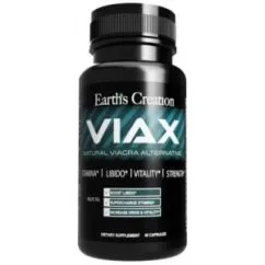 Стимулятор тестостерона Earth's Creation VIAX male supplement 40 капсул (608786009646)