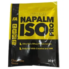 Передтренувальний комплекс Fitness Authority Пробник Napalm Iso Pro 30 г шоколад (5902448271309)