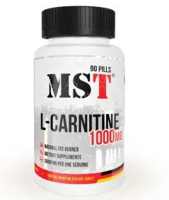 Жиросжигатель MST MST L-carnitine 1000 mg 90 капсул (4260641160761)