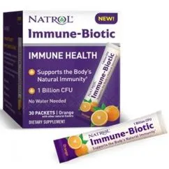 Натуральная добавка Natrol Immune-Biotic апельсин 30 пак 09/2022 (47469077648)