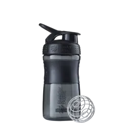Шейкер Blender Bottle SportMixer з кулькою 590 мл BK/BK (847280030354)