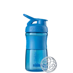Шейкер Blender Bottle SportMixer з кулькою 590 мл Cyan (847280029990)
