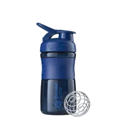 Шейкер Blender Bottle SportMixer з кулькою 590 мл Navy (847280029969)