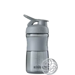 Шейкер Blender Bottle SportMixer з кулькою 590 мл Grey (847280029938)