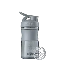 Шейкер Blender Bottle SportMixer с шариком 590 мл Grey (847280029938)