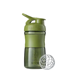 Шейкер Blender Bottle SportMixer з кулькою 590 мл Moss Green (847280030057)
