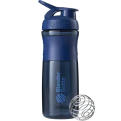 Шейкер Blender Bottle SportMixer с шариком 820 мл Navy (847280030446)