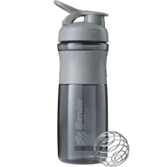 Шейкер Blender Bottle SportMixer з кулькою 820 мл Grey (847280030415)