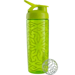Шейкер Blender Bottle Sleek з кулькою 820 мл Green/Green