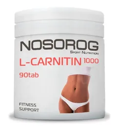 Жироспалювач Nosorog l-carnitine 90 таблеток (2000000004099)