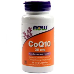 Вітаміни Now Foods CoQ10 30 мг -60 веган капс (733739031846)