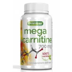 Жиросжигатель Quamtrax Mega L-Сarnitine 700 мг – 120 капсул (8436046974739)